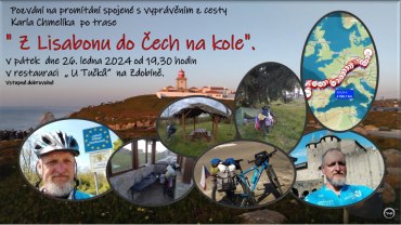 Z Lisabonu do Čech na kole