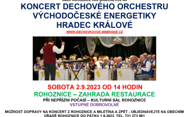 Koncert Dechového orchestru